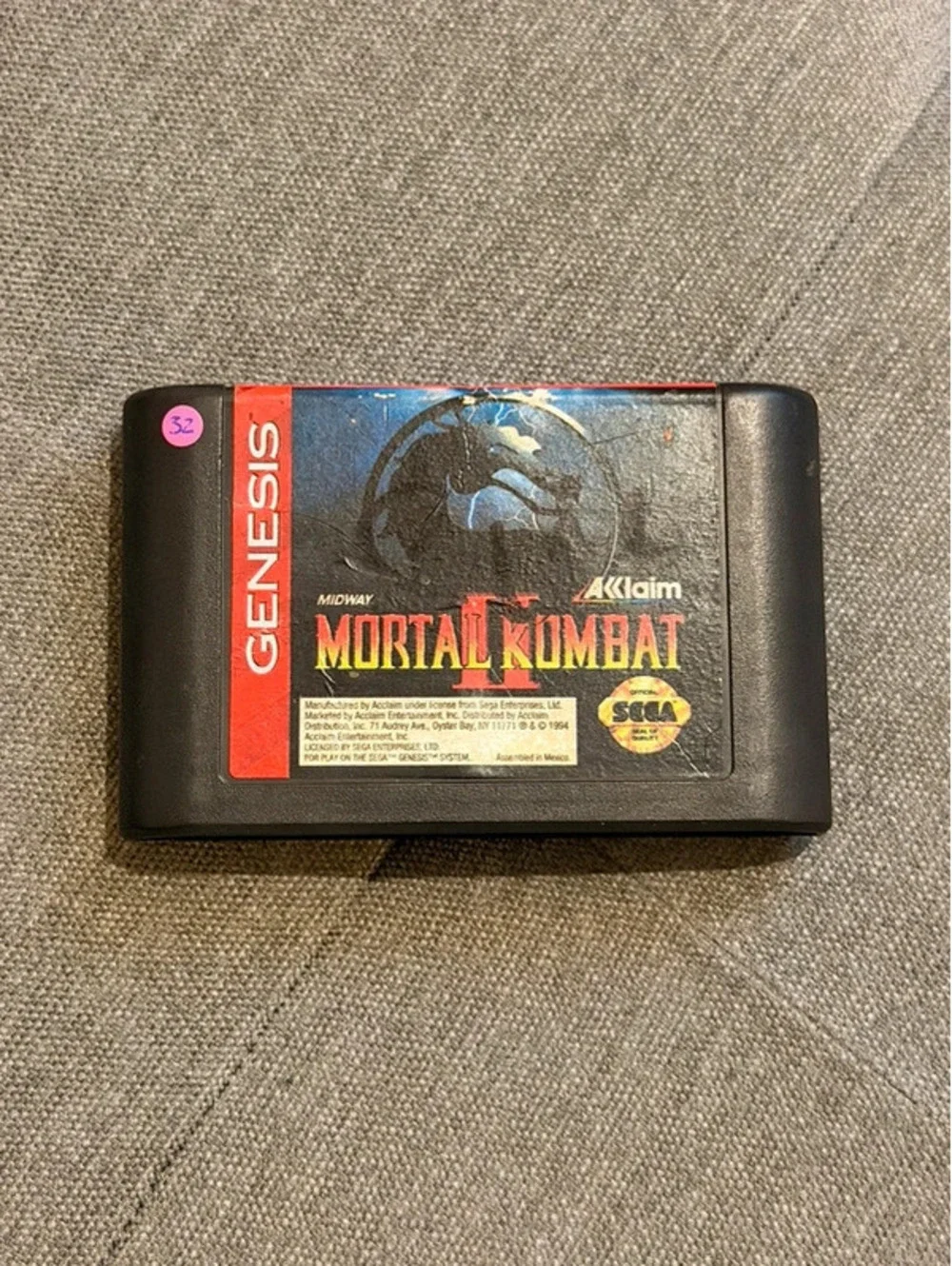 Mortal Kombat 2 for Sega Genesis